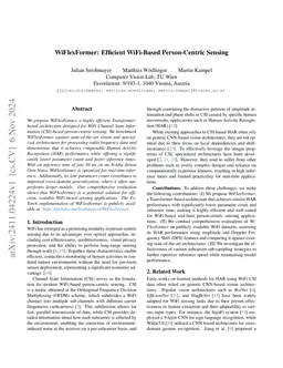 WiFlexFormer: Efficient WiFi-Based Person-Centric Sensing
