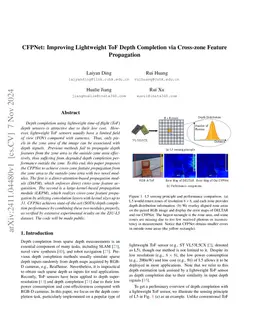 CFPNet: Improving Lightweight ToF Depth Completion via Cross-zone
  Feature Propagation