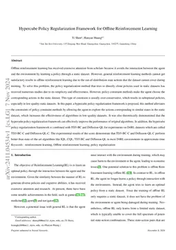 Hypercube Policy Regularization Framework for Offline Reinforcement
  Learning