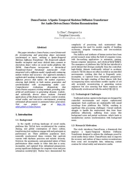 DanceFusion: A Spatio-Temporal Skeleton Diffusion Transformer for
  Audio-Driven Dance Motion Reconstruction