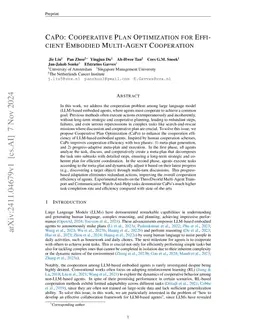 CaPo: Cooperative Plan Optimization for Efficient Embodied Multi-Agent Cooperation