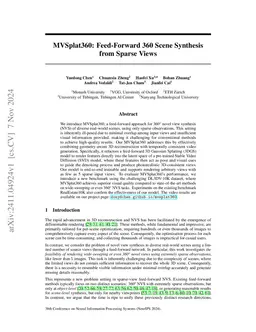 MVSplat360: Feed-Forward 360 Scene Synthesis from Sparse Views