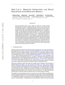 Diff-2-in-1: Bridging Generation and Dense Perception with Diffusion
  Models