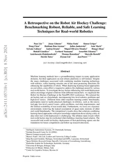 A Retrospective on the Robot Air Hockey Challenge: Benchmarking Robust,
  Reliable, and Safe Learning Techniques for Real-world Robotics