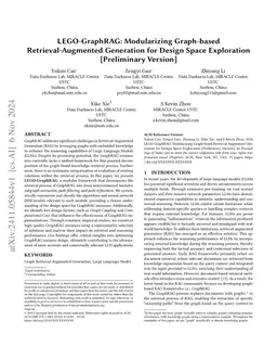 LEGO-GraphRAG: Modularizing Graph-based Retrieval-Augmented Generation for Design Space Exploration