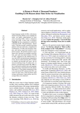 A Picture is Worth A Thousand Numbers: Enabling LLMs Reason about Time Series via Visualization