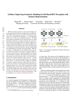 LSSInst: Improving Geometric Modeling in LSS-Based BEV Perception with
  Instance Representation