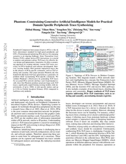 Project Tracyn: Generative Artificial Intelligence based Peripherals Trace Synthesizer
