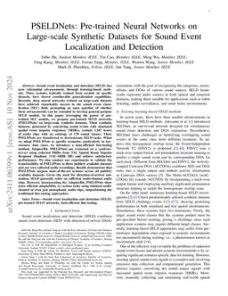 PSELDNets: Pre-trained Neural Networks on a Large-scale Synthetic Dataset for Sound Event Localization and Detection