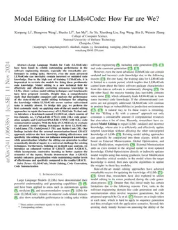 Model Editing for LLMs4Code: How Far are We?