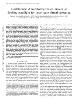 Dockformer: A transformer-based molecular docking paradigm for
  large-scale virtual screening