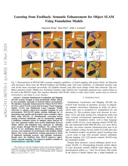 Semantic Enhancement for Object SLAM with Heterogeneous Multimodal Large Language Model Agents