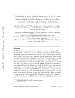 DRIFTS: Optimizing Domain Randomization with Synthetic Data and Weight Interpolation for Fetal Brain Tissue Segmentation