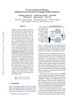 Contextualized Evaluations: Judging Language Model Responses to Underspecified Queries