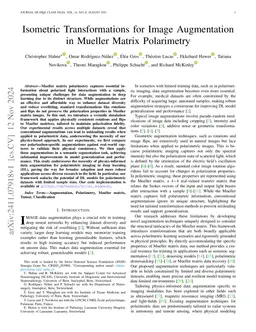 Physically Consistent Image Augmentation for Deep Learning in Mueller Matrix Polarimetry