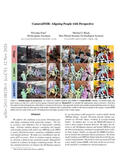 CameraHMR: Aligning People with Perspective