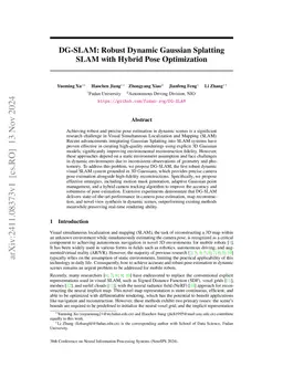 DG-SLAM: Robust Dynamic Gaussian Splatting SLAM with Hybrid Pose
  Optimization