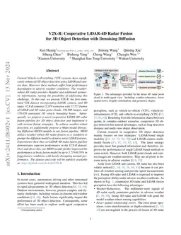 V2X-R: Cooperative LiDAR-4D Radar Fusion with Denoising Diffusion for 3D Object Detection