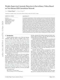 Weakly-Supervised Anomaly Detection in Surveillance Videos Based on
  Two-Stream I3D Convolution Network