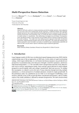 Multi-Perspective Stance Detection