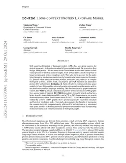 Long-context Protein Language Modeling Using Bidirectional Mamba with Shared Projection Layers