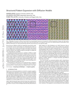 Structured Pattern Expansion with Diffusion Models