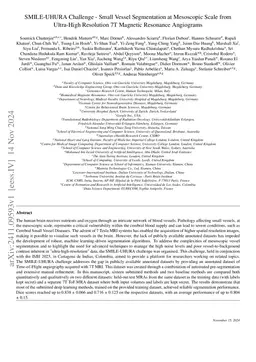 SMILE-UHURA Challenge -- Small Vessel Segmentation at Mesoscopic Scale from Ultra-High Resolution 7T Magnetic Resonance Angiograms
