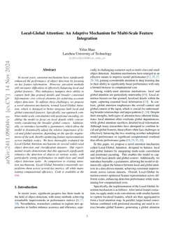 Local-Global Attention: An Adaptive Mechanism for Multi-Scale Feature
  Integration