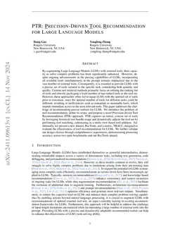 Task-Aligned Tool Recommendation for Large Language Models