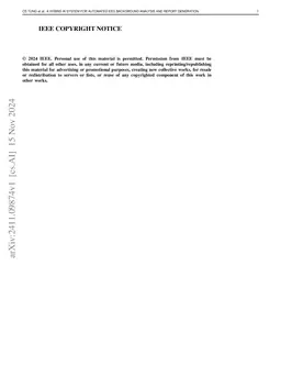 A Hybrid Artificial Intelligence System for Automated EEG Background
  Analysis and Report Generation