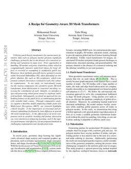 A Recipe for Geometry-Aware 3D Mesh Transformers