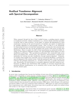 ResiDual Transformer Alignment with Spectral Decomposition