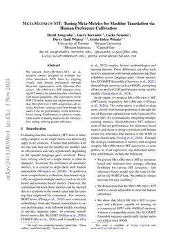 MetaMetrics-MT: Tuning Meta-Metrics for Machine Translation via Human
  Preference Calibration