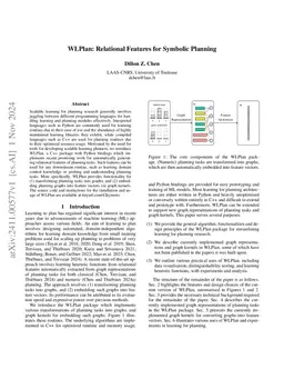 WLPlan: Relational Features for Symbolic Planning