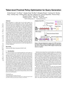 Token-level Proximal Policy Optimization for Query Generation