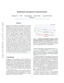 Randomized Autoregressive Visual Generation