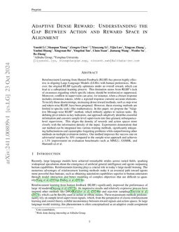 Adaptive Segment-level Reward: Bridging the Gap Between Action and Reward Space in Alignment