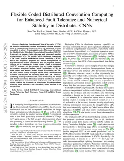 Flexible Coded Distributed Convolution Computing for Enhanced Straggler Resilience and Numerical Stability in Distributed CNNs