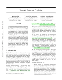 Strategic Conformal Prediction