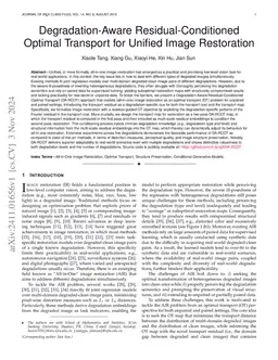 Degradation-Aware Residual-Conditioned Optimal Transport for Unified
  Image Restoration