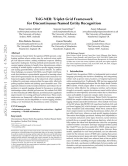TriG-NER: Triplet-Grid Framework for Discontinuous Named Entity Recognition