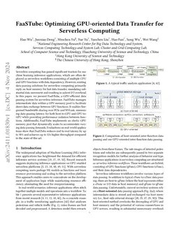 FaaSTube: Optimizing GPU-oriented Data Transfer for Serverless Computing
