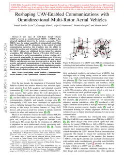 Reshaping UAV-Enabled Communications with Omnidirectional Multi-Rotor
  Aerial Vehicles
