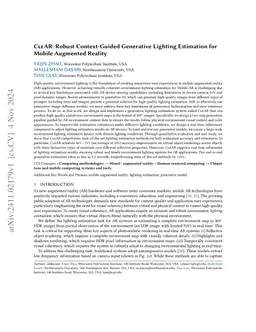 CleAR: Robust Context-Guided Generative Lighting Estimation for Mobile Augmented Reality