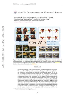 GenXD: Generating Any 3D and 4D Scenes