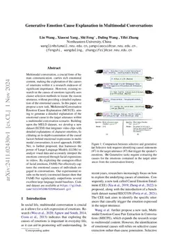 Generative Emotion Cause Explanation in Multimodal Conversations