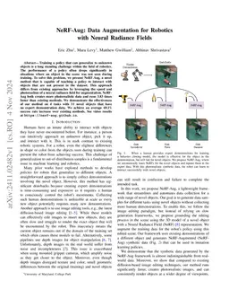 NeRF-Aug: Data Augmentation for Robotics with Neural Radiance Fields