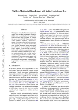 PIAST: A Multimodal Piano Dataset with Audio, Symbolic and Text