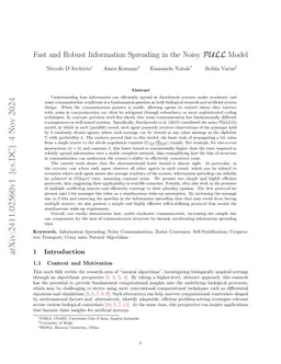 Fast and Robust Information Spreading in the Noisy PULL Model