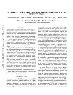 Active Prompt Tuning Enables Gpt-40 To Do Efficient Classification Of Microscopy Images